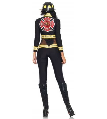 FANTASIA DE BOMBEIRA RED BLAZE FIREFIGHTER