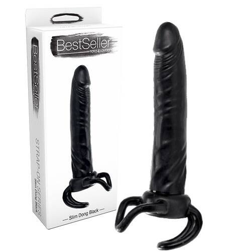 DILDO BESTSELLER SLIM DONG PRETO