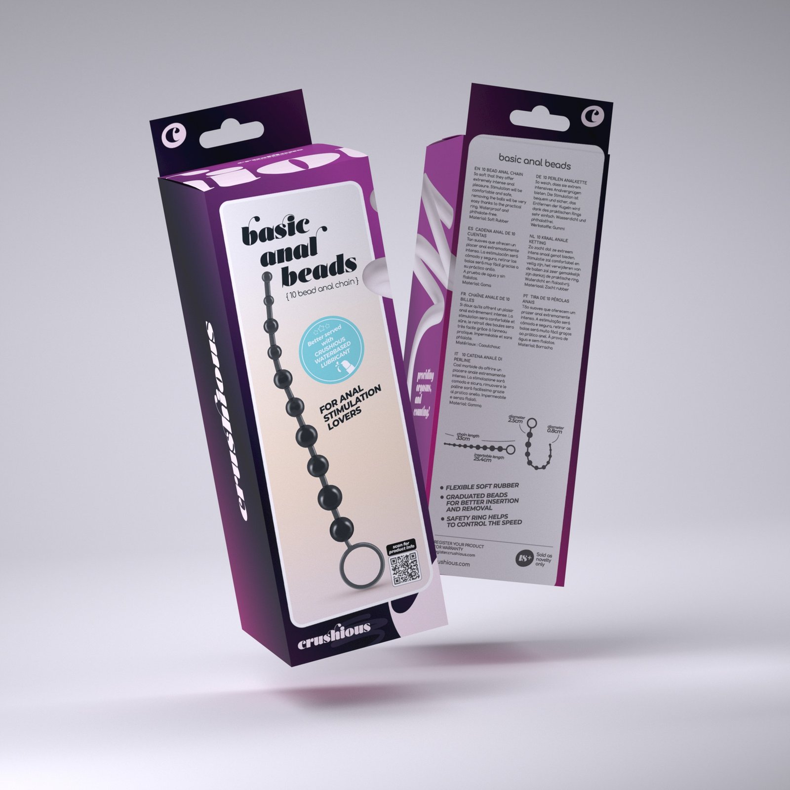 TIRA DE 10 PÉROLAS ANAIS CRUSHIOUS PRETA - Image 6