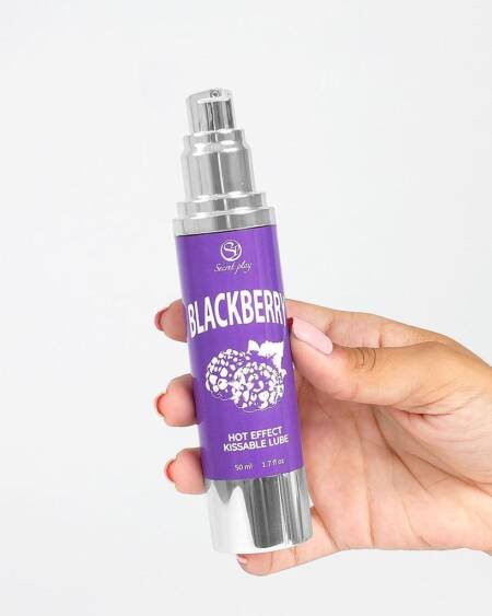 LUBRIFICANTE DE EFEITO CALOR COM SABOR A AMORA 50 ML SECRET PLAY