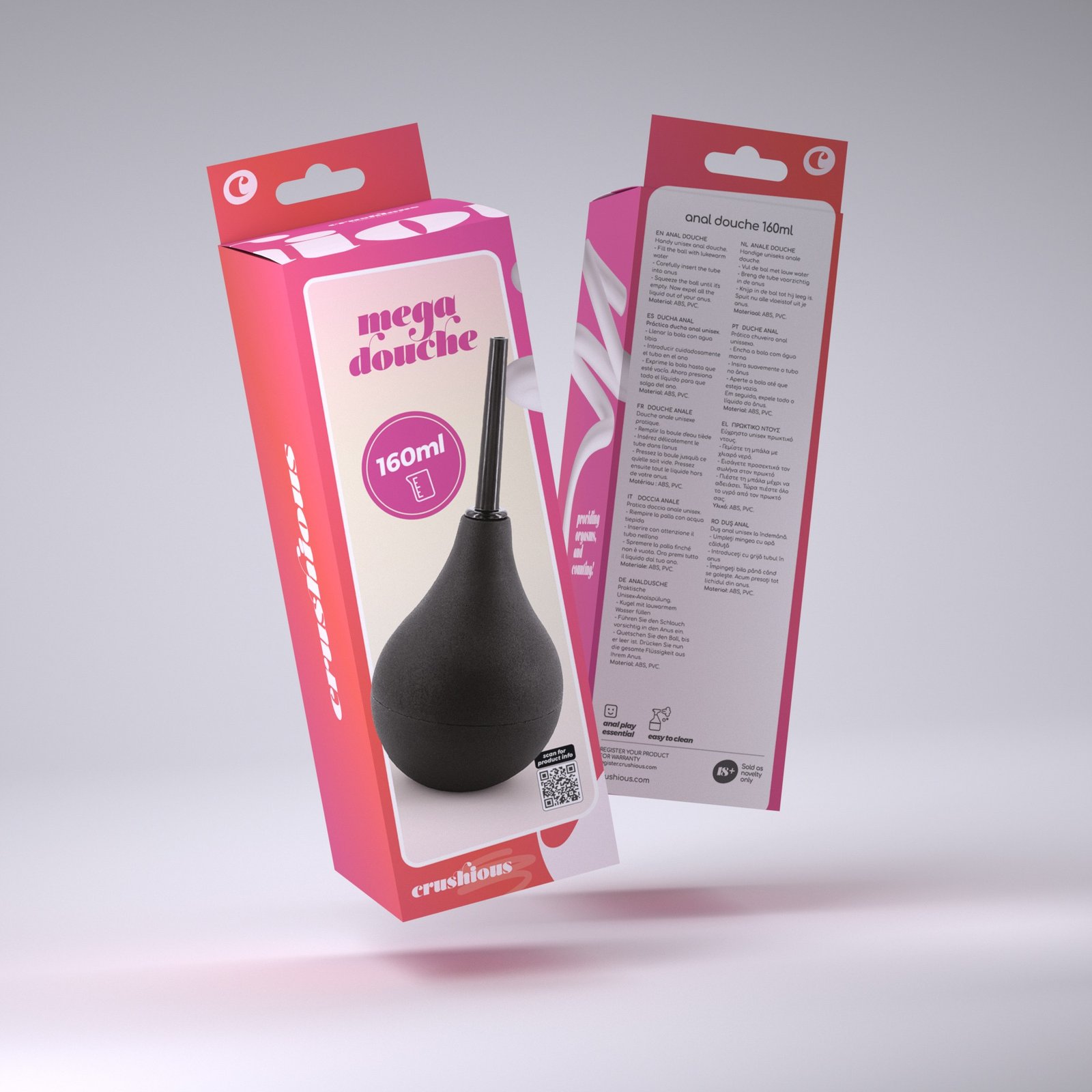 DUCHE ANAL MEGA DOUCHE 160 ML CRUSHIOUS - Image 4