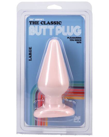 PLUG ANAL DOC JOHNSON CLASSIC BUTT PLUG FLESH LARGE