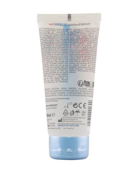 LUBRIFICANTE À BASE DE ÁGUA ANAL SUPERGLIDE HOT™ 100ML