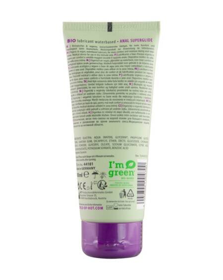 LUBRIFICANTE SUPERGLIDE ANAL HOT™ BIO 100ML