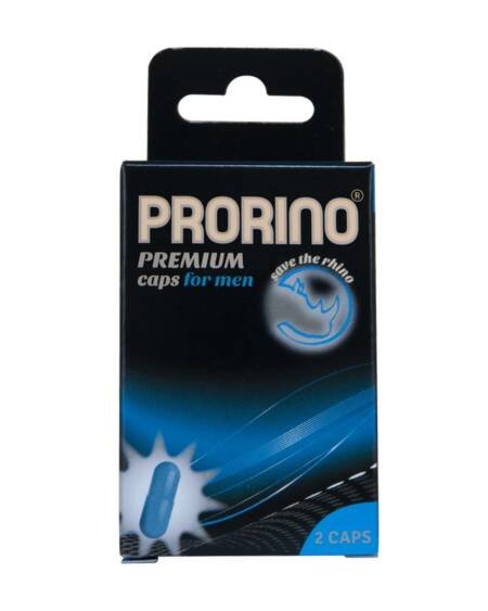 CÁPSULAS ESTIMULANTES PRORINO POTENCY CAPS PARA HOMEM 2 CÁPSULAS