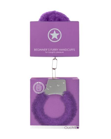 ALGEMAS COM PELUCHE BEGINNER'S FURRY HANDCUFFS ROXAS