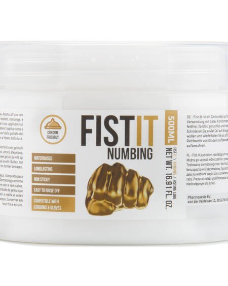 LUBRIFICANTE PARA FISTING FIST IT NUMBING 500ML