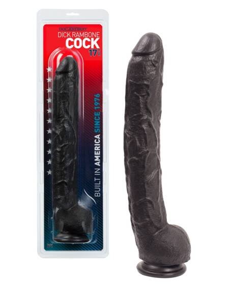 DILDO DICK RAMBONE COCK PRETO