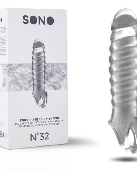 MANGA COM EXTENSÃO PARA O PÉNIS SONO Nº32 TRANSPARENTE