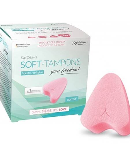 CAIXA COM 3 TAMPÕES SOFT-TAMPONS NORMAL