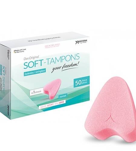 CAIXA COM 50 TAMPÕES SOFT-TAMPONS NORMAL
