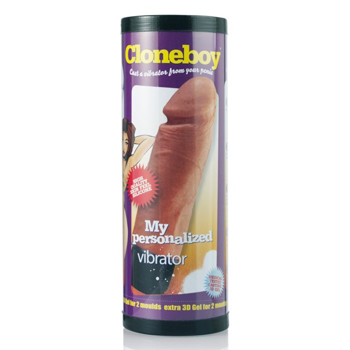 MOLDE PARA PÉNIS COM VIBRADOR CLONEBOY ROSA - Image 4