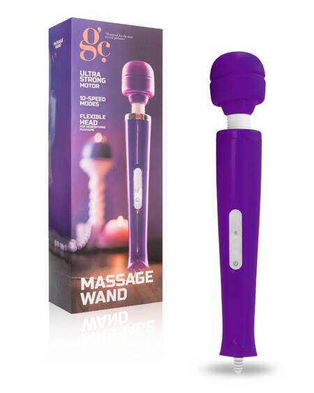 MASSAJADOR GC MASSAGE WAND ROXO