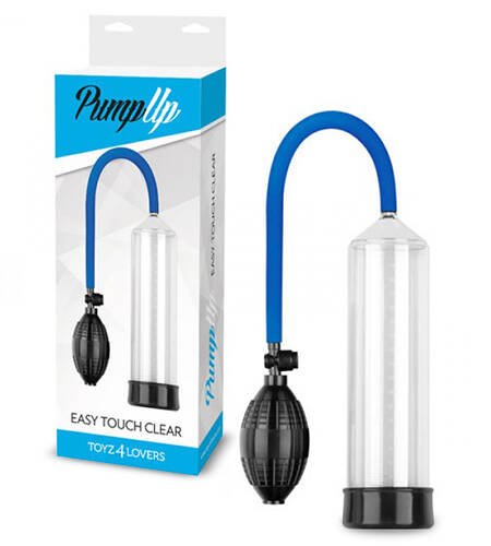 BOMBA PARA O PÉNIS EASY TOUCH TRANSPARENTE
