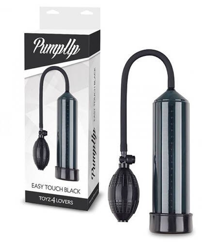 BOMBA PARA O PÉNIS EASY TOUCH PRETA