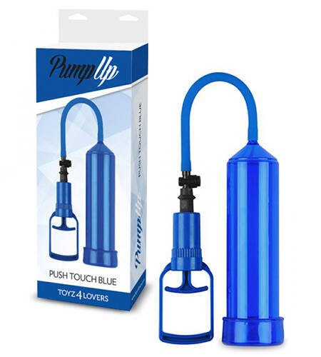 BOMBA PARA O PÉNIS PUSH TOUCH AZUL