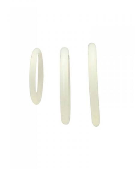 CONJUNTO DE 3 ANÉIS PARA O PÉNIS SILICONE COCK RINGS TIMELESS TRANSPARENTE
