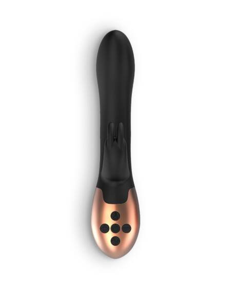 VIBRADOR COM AQUECIMENTO RECARREGÁVEL OPULENT ELEGANCE PRETO