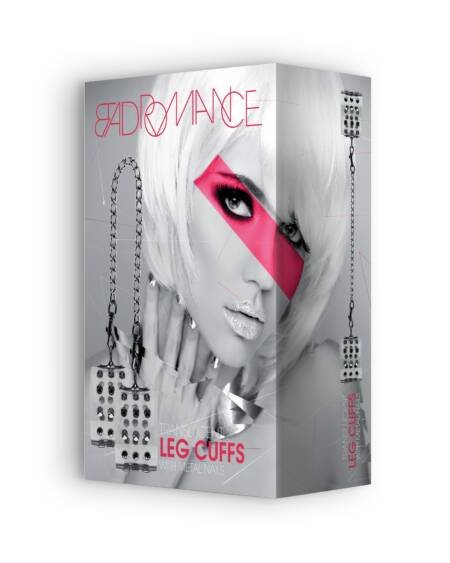 ALGEMAS PARA OS TORNOZELOS BAD ROMANCE TRANSPARENTES