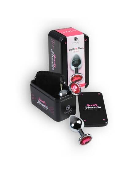 PLUG ANAL M FÚCSIA SECRET PLEASURE SECRET PLAY
