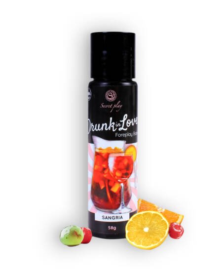 BÁLSAMO LUBRIFICANTE SABOR SANGRIA DRUNK IN LOVE SECRET PLAY 60ML
