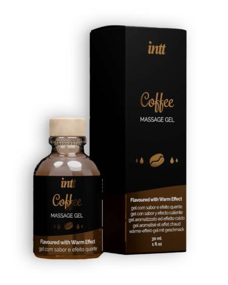 GEL DE MASSAGEM COM SABOR A CAFÉ INTT 30ML