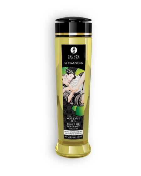 ÓLEO DE MASSAGEM SHUNGA ORGANICA NATURAL 240ML