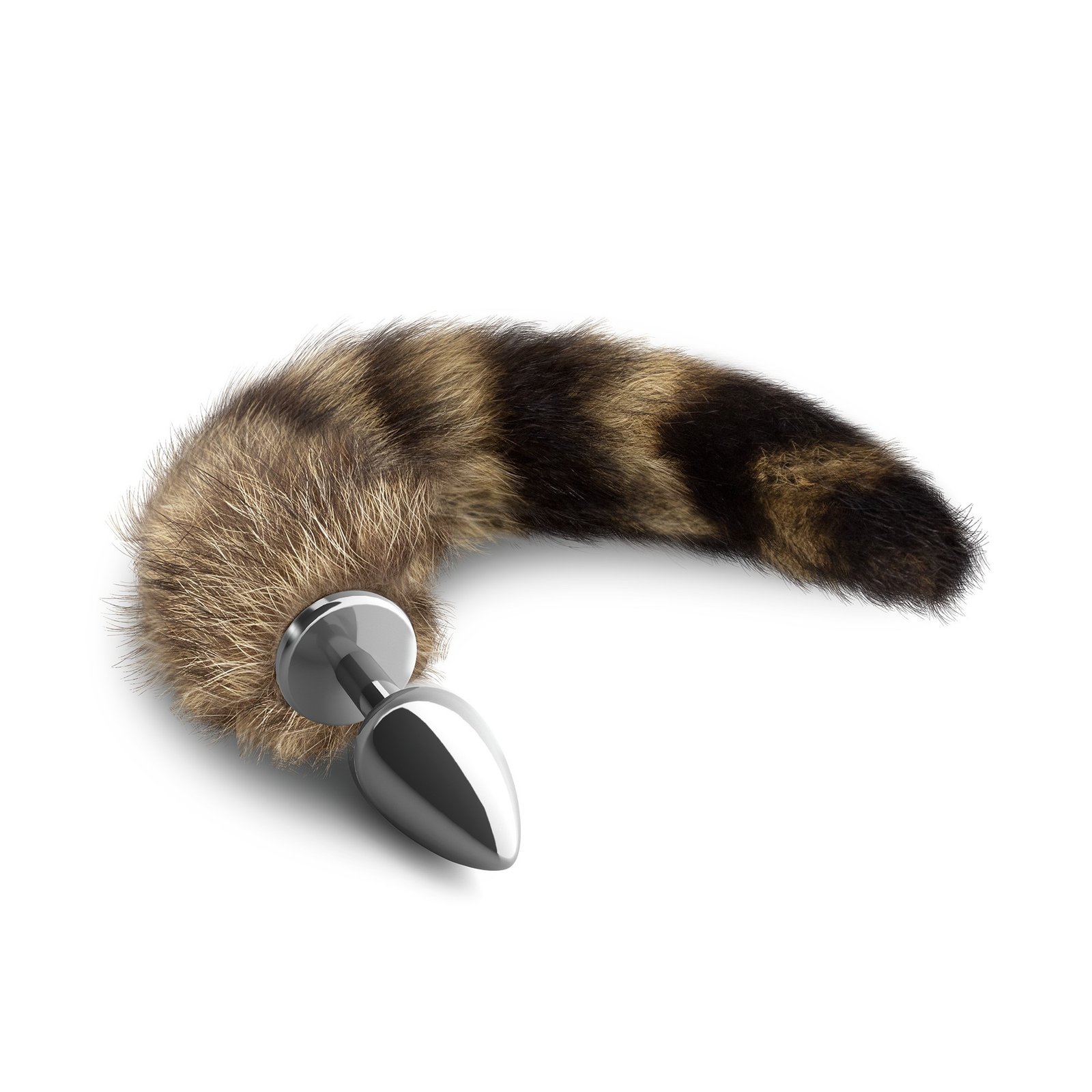 PLUG ANAL COM CAUDA FOXY SILVER METAL CRUSHIOUS - Image 3