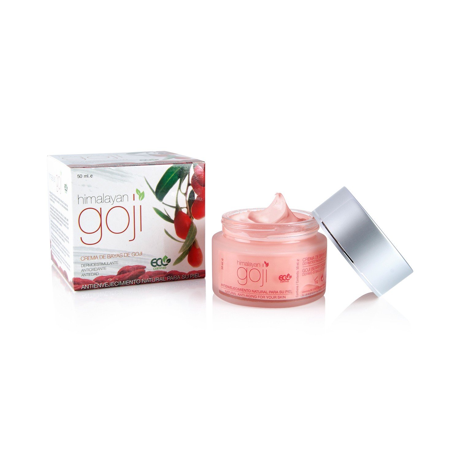 CREME DIÁRIO COM BAGAS DE GOJI DOS HIMALAIAS 50ML - Image 5