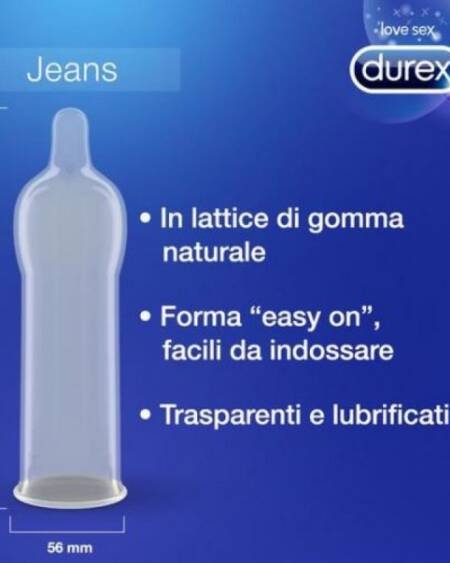 PRESERVATIVOS DUREX JEANS 6 UNIDADES