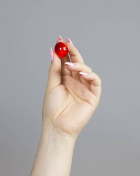 BOLAS LUBRIFICANTES BEIJÁVEIS BRAZILIAN BALLS SABOR A FRUTOS DO BOSQUE 2 X 4GR