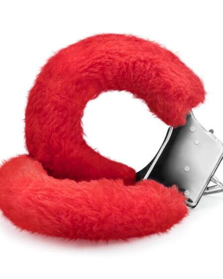 ALGEMAS DE PELUCHE LOVE CUFFS CRUSHIOUS VERMELHAS