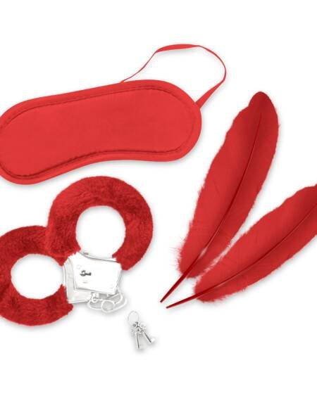 KIT BONDAGE LOVER'S DREAM CRUSHIOUS VERMELHO