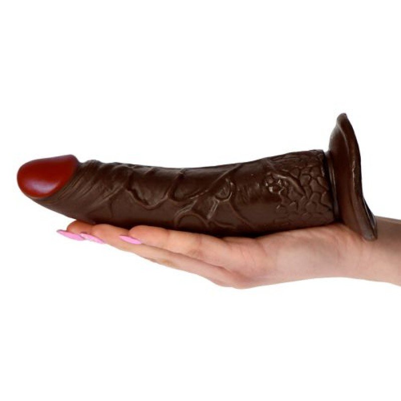 VIBRADOR REALÍSTICO REAL RAPTURE EARTH FLAVOUR 7'' NEGRO - Image 4