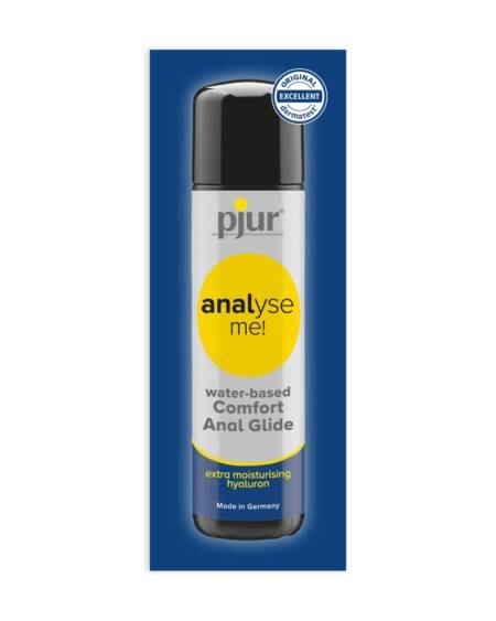 LUBRIFICANTE À BASE DE ÁGUA PJUR ANALYSE ME! MOISTURISING 2ML