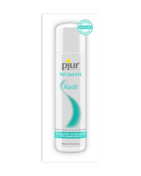 LUBRIFICANTE À BASE DE ÁGUA PJUR WOMAN NUDE  2ML