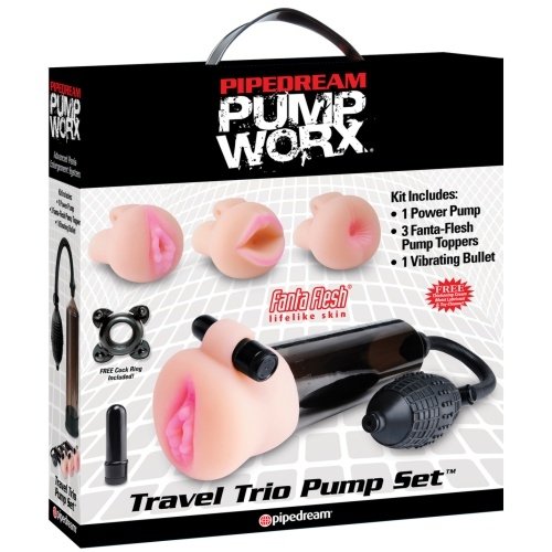 KIT TRAVEL TRIO PUMP SET PUMP WORX - Image 4