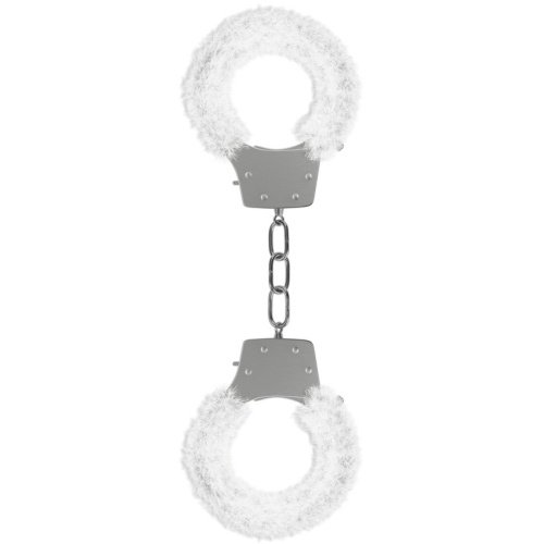 ALGEMAS COM PELUCHE PLEASURE FURRY HANDCUFFS BRANCAS - Image 8