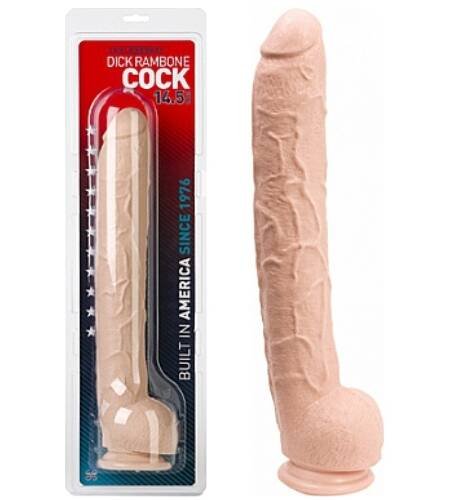 DILDO DICK RAMBONE COCK BRANCO