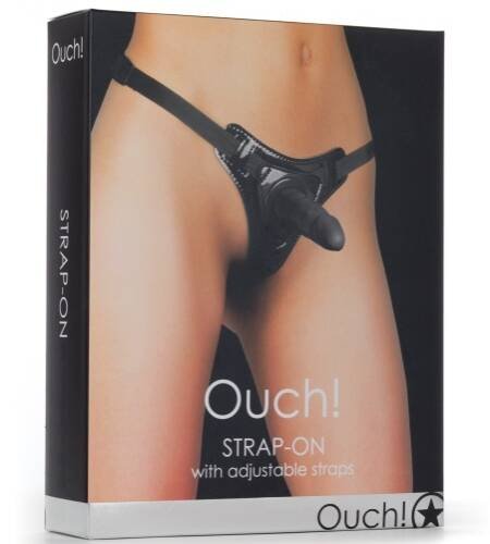 STRAP-ON OUCH! PRETO