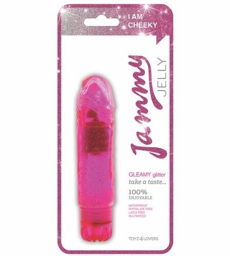 VIBRADOR JAMMY JELLY GLEAMY GLITTER