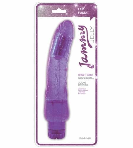 VIBRADOR JAMMY JELLY BRIGHT GLITTER