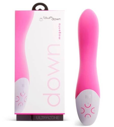 VIBRADOR RECARREGÁVEL TOUCH DOWN MAGENTA