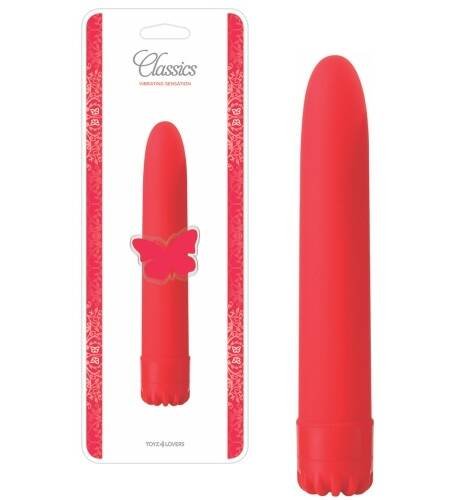 VIBRADOR CLASSICS VERMELHO GRANDE