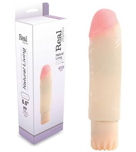 VIBRADOR JELLY REAL RAPTURE SEAQUAKE 5.5''