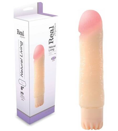 VIBRADOR JELLY REAL RAPTURE TIDE 8''