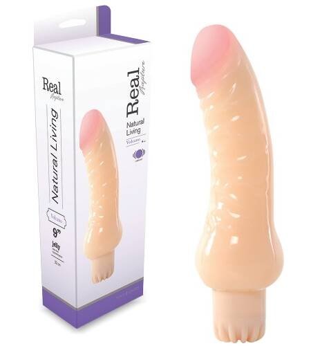 VIBRADOR JELLY REAL RAPTURE VOLCANO 9''