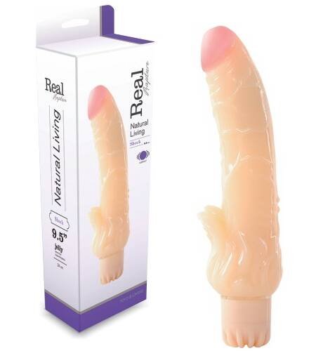 VIBRADOR JELLY REAL RAPTURE SHOCK 9.5''