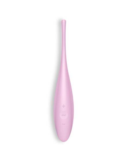 VIBRADOR TWIRLING JOY COM APP SATISFYER ROSA