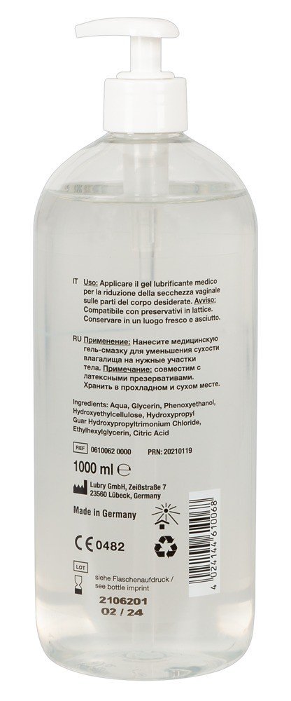 LUBRIFICANTE À BASE DE ÁGUA JUST GLIDE 1000ML - Image 3